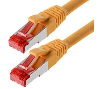 Helos CAT 6 Patch Cable S/FTP, PIMF yellow 10 m