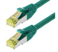 Helos CAT 6s patch cable Green 15 m