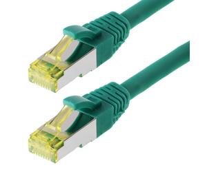 Helos CAT 6s patch cable green Green 1 m