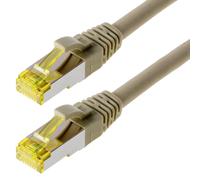 Helos CAT 6s patch cable grey 1,5 m