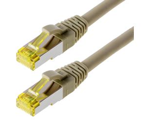 Helos CAT 6s patch cable grey 1,5 m