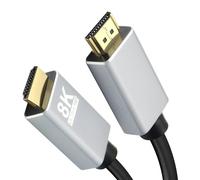 Helos Connection Cable HDMI Male/Male Premium 8K 2.0 m Black