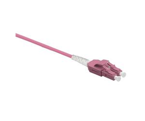 helos LWL Patchcâble Uniboot LC/LC Duplex 50/125µm OM4 0,50m