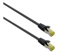 Helos Ultra Flex Patch Cable S/FTP Cat 6a TPE Black 7.5 m