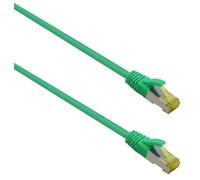 Helos Ultra Flex Patch Cable S/FTP Cat 6a TPE Green 15.0 m