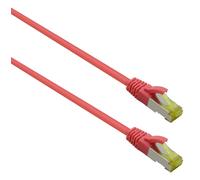 Helos Ultra Flex Patch Cable S/FTP Cat 6a TPE Red 15.0 m