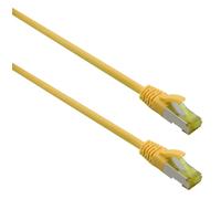 Helos Ultra Flex Patch Cable S/FTP Cat 6a TPE Yellow 15.0 m