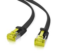 Helos Ultra Slim Patch Cable S/FTP Cat 6A Black 1.0 m
