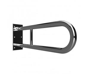 HELP Barre de maintien relevable 61,6cm, en forme de U, Acier inoxydable (301102071)