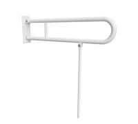HELP Barre de maintien relevable 82,9cm en forme de U, Métal, Blanc (301102084N)