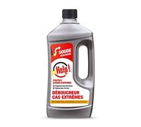 Help Déboucheur Cas Extrêmes - Toutes Canalisations 1L - Soude renforcée