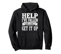 Help I've Fallen and I Can't Get It Up Grand-mère Sweat à Capuche