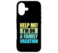 Help Me I'm on A Family Vacation Coque pour iPhone 17