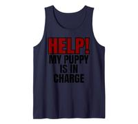 Help My Puppy Is In Charge Propriétaire de chien amusant Débardeur
