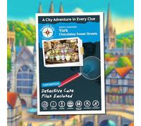 Help put the sticky-fingered criminal behind bars! York Treasure Trail : Detective Mystery : A Self Guided Mystery Guide - Outdoor Escape Room