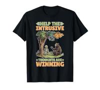 Help The Intrusive Thoughts Are Winning Trop réfléchir T-Shirt