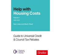 Help With Housing Costs: Volume 1