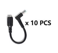 helpers lab Adaptateur 7,4x5,0mm à 4,5x3,0mm Tip Convertisseur Connecteur K0Q39AA pour HP Pavilion Envy Elitebook Probook Spectre Compaq Presario Dongle Baril