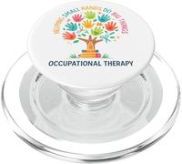 Helping Small Hands Do Big Things Occupational Therapy Hand PopSockets PopGrip pour MagSafe
