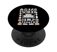 Helping Tiny Humans Do Big Things Cadeau de garderie préscolaire PopSockets PopGrip Adhésif