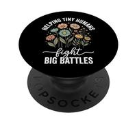 Helping Tiny Humans Fight Big Battles PopSockets PopGrip Adhésif
