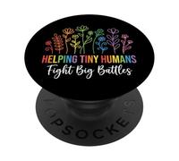 Helping Tiny Humans Fight Big Battles PopSockets PopGrip Adhésif