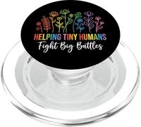 Helping Tiny Humans Fight Big Battles PopSockets PopGrip pour MagSafe