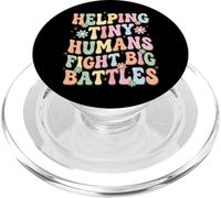 Helping Tiny Humans Fight Big Battles PopSockets PopGrip pour MagSafe