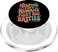 Helping Tiny Humans Fight Big Battles PopSockets PopGrip pour MagSafe