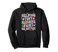 Helping Tiny Humans Fight Big Battles Sweat à Capuche