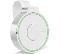 HelpLine EASYKEY émetteur blanc avec clip, émetteur radio d'appel d'urgence, bouton d'appel d'urgence mobile pour seniors, bouton d'appel d'urgence alarme mobile pour set d'appel d'urgence de soins, s