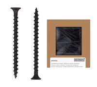 HELPMATE - Vis placo à fixation rapide - 3,9x55 mm - Phosphatée PH2 - 150 pièces - à filetage grossier Bois - Vis a placo pour cloisons sèches et Tête en trompette - Profilés en U
