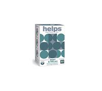 HELPS INFUSIONES - Infusion relaxante à la mélisse, à la fleur de la passion et à la stévia. Vous vous détendez qui combat l'anxiété pour mieux vous reposer. HELPS à se détendre. Boîte de 16 Sachets.