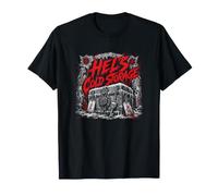 Hels Cold Viking Storage Norse Viking Ice Skull Horror T-Shirt