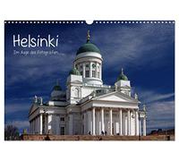 Helsinki dans l'œil du photographe, Version française (Calendrier mural 2026 DIN A3 portrait), Calendrier CALVENDO mensuel