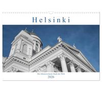 Helsinki - La ville la plus agréable à vivre au monde, Version française (Calendrier mural 2026 DIN A3 portrait), Calendrier CALVENDO mensuel