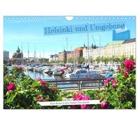 Helsinki und Umgebung - Eine Reise in den Süden Finnlands (Wandkalender 2026 DIN A4 quer), CALVENDO Monatskalender: Die lebendige Hauptstadt Finnlands ... maritimen Natur in der Stadt und im Umland.