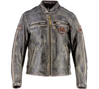 Helstons Ace 10Ans Veste en cuir de moto, brun, taille S pour homme