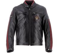 Helstons Ace 10Ans Veste en cuir de moto, noir, Taille S