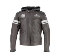 HELSTONS Blouson Cuir Homme Toutes Saisons Riposte