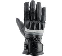 Helstons Bora Gants de moto chauffants, Noir/Gris/Blanc, Taille 11
