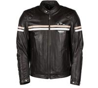 Helstons Chevy Buffalo Veste en cuir de moto, brun, taille S pour homme