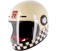 Helstons Course Full Face Carbon Casque, beige, Taille XS (53/54)