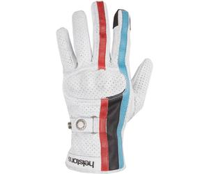 Helstons Eagle Air Gants de moto, blanc-rouge, taille 4XL pour homme