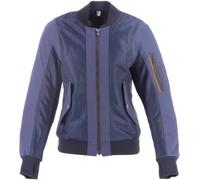 Helstons Elisa Veste textile de moto pour dames, bleu, taille L pour homme