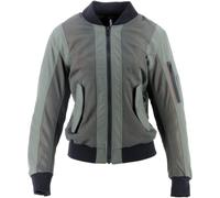 Helstons Elisa Veste textile de moto pour dames, vert-brun, taille XL pour homme