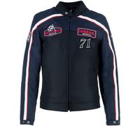 Helstons Formula Sport veste textile de moto imperméable, noir-bleu, taille XL pour homme