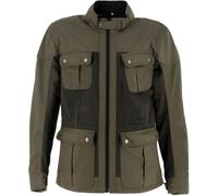 Helstons Forward Air waterprrof Veste textile de moto, vert-brun, taille L pour homme