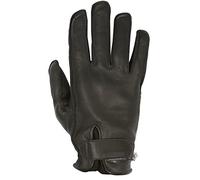 Helstons Gants moto Hiro Ete Cuir Soft Noir, Noir, T9