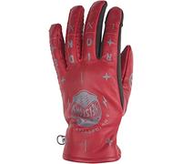 Helstons Grafic Air Gants de moto pour dames, rot, 9